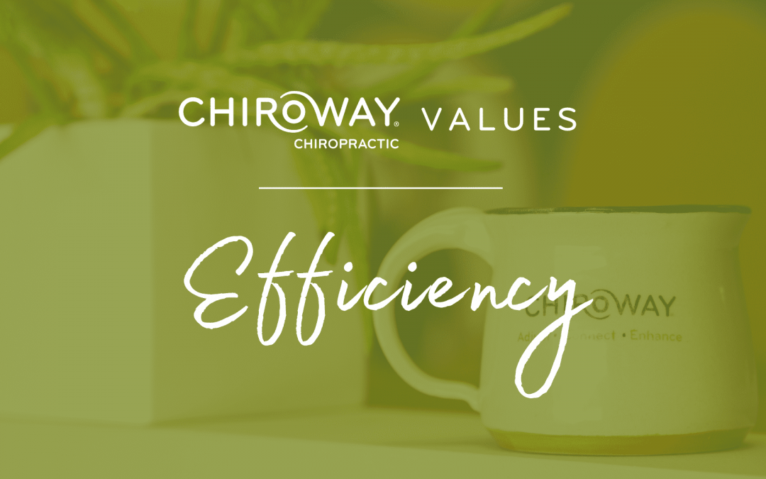 ChiroWay’s Core Values: Efficiency