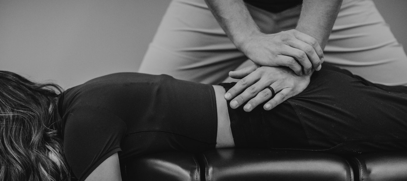 Dr. Kyle Sorenson, chiropractor at ChiroWay of Arden Hills, providing chiropractic care for stress and tension relief.